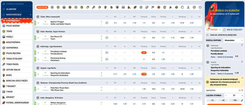 Mostbet zakłady sportowe w Polsce